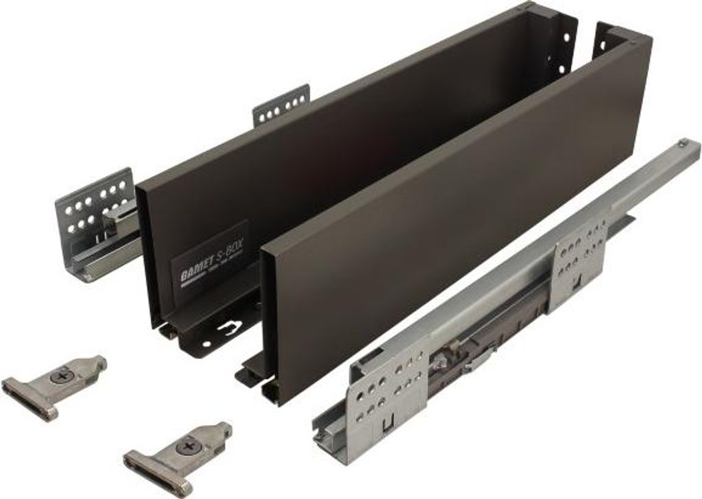 GAMET S-BOX Schublade, mittel, anthrazit, 500mm