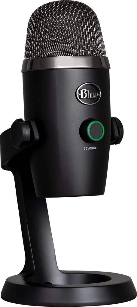 Micro USB Blue Yeti Nano Black - Microphone de Streaming Premium Logi