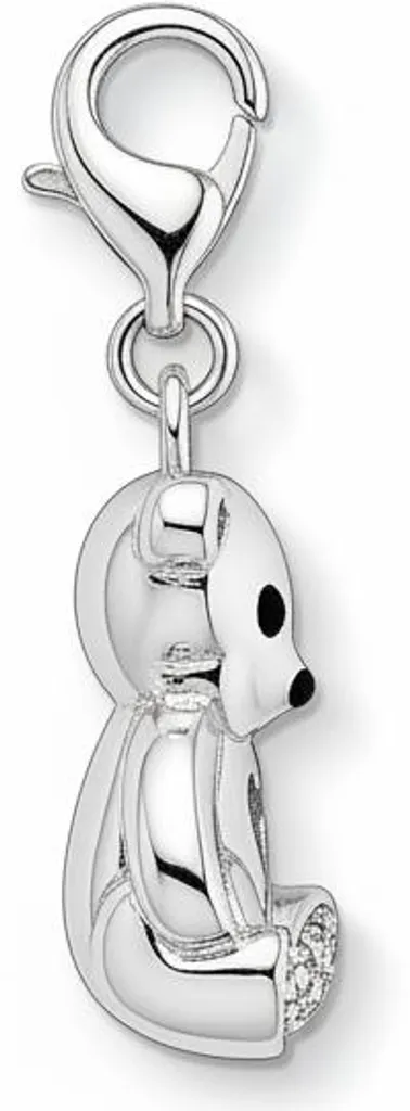 THOMAS SABO Ciondolo Con Stivali Da Neve In Argento 925 E Zirconi – Charm Club Con Moschettone