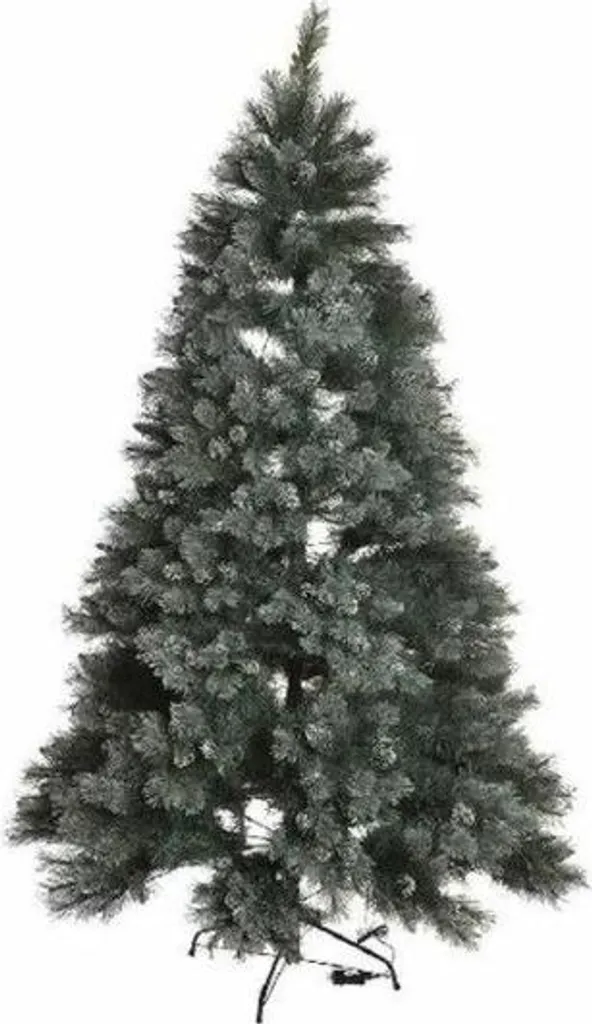 Sapin de Noël artificiel sans perte d'épines - Effet neige 120 cm