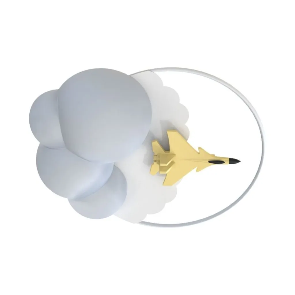 Éclairage de chambre d'enfant LED avion pour créer un univers de jeu