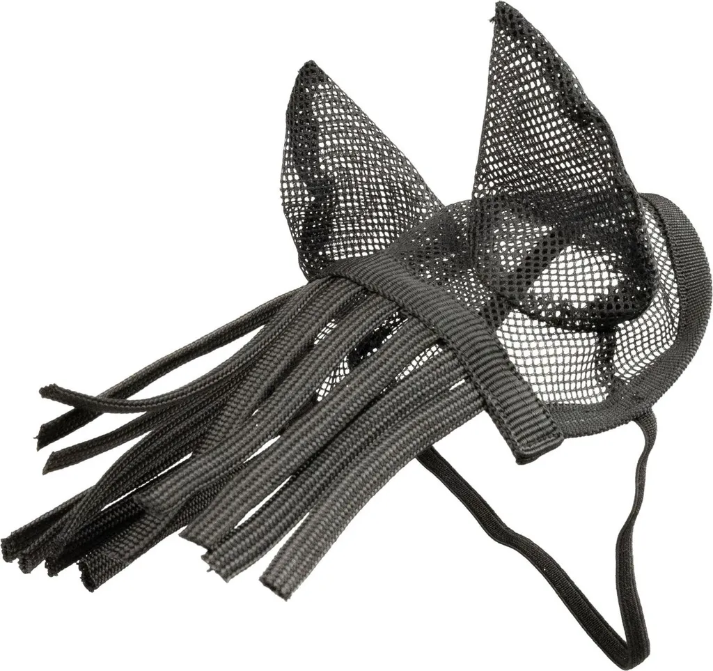 Bonnet Anti-mouches à Franges en Coton Tressé pour Chevaux de Bât