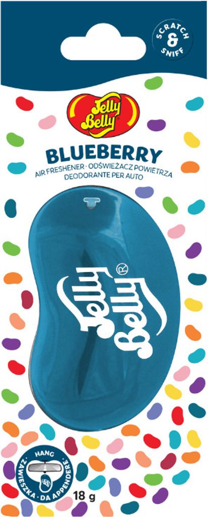 Jelly Belly 3D Gel Lufterfrischer - Blueberry Produktbild 