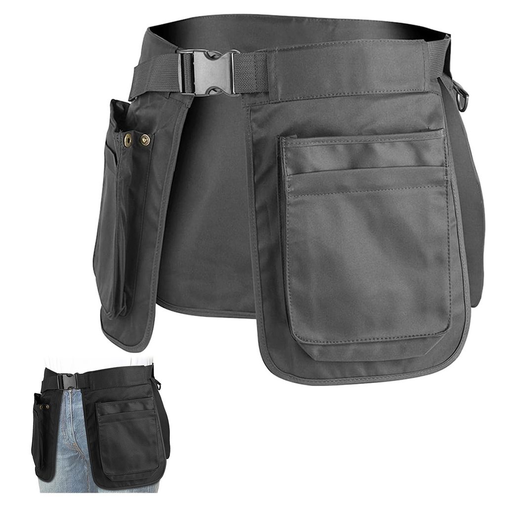 Gürteltasche,Bauchtaschen,Mehrere Taschen, Multifunktion, verstellbare Schultergurte, 44*34cm, schwarz