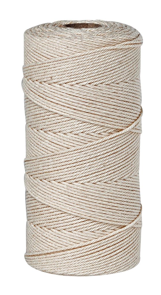 Meyco Kettgarn Naturweiß 200 m 1 mm Webgarn Baumwollgarn Produktbild 