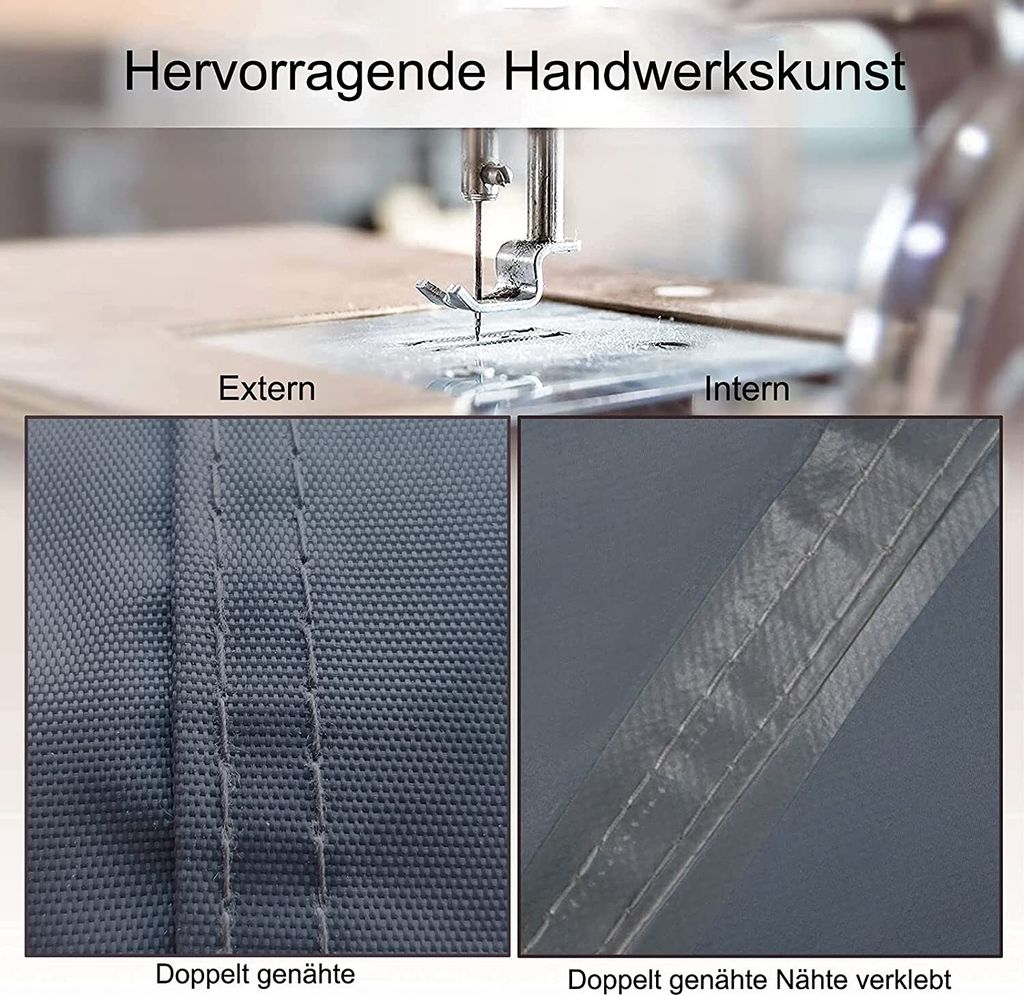Climecare Abdeckung Whirlpools, Quadrat Allwetter Garten Produktbild 5