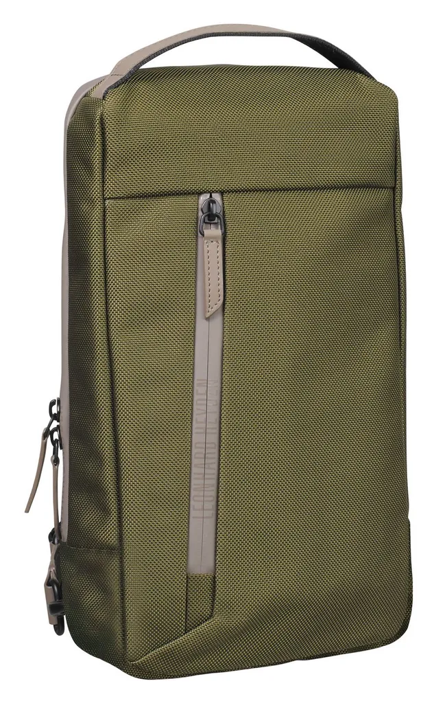 Leonhard Heyden Helsinki Crossbag Olive : Sac bandoulière cuir de qualité