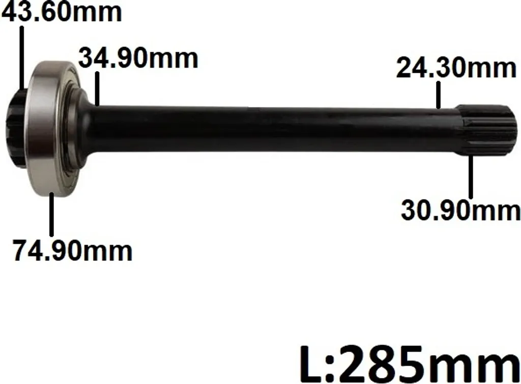 Levier culbuteur de boîte de vitesses 285mm pour ZF 16S avec Intarder