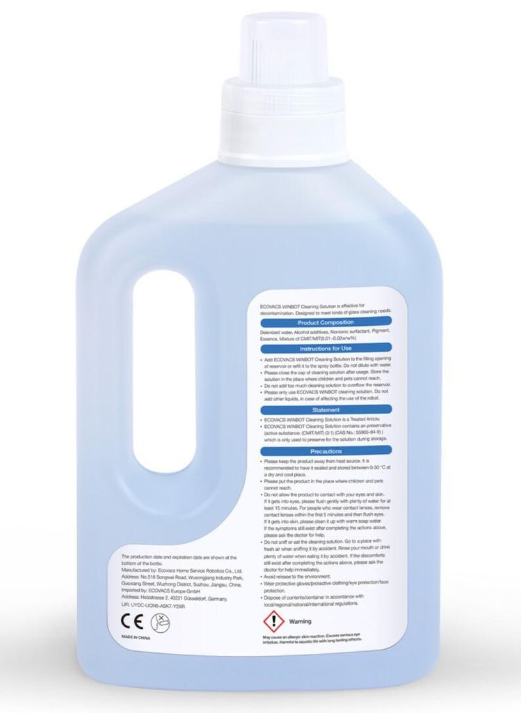 Confezione multipla da 3 unità di soluzione detergente Immagine del prodotto 