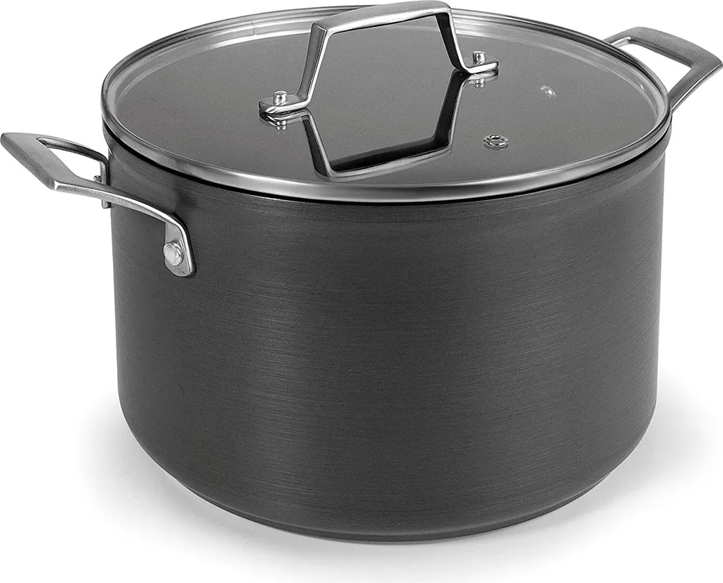 Casseruola Professionale Lacor 48116 Alluminio 16cm + Coperchio Vetro