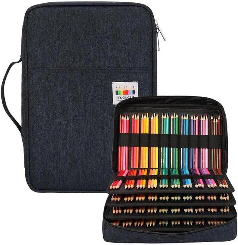 Grand Kit de Coloriage 300 Crayons Indélébiles pour Art et Loisirs