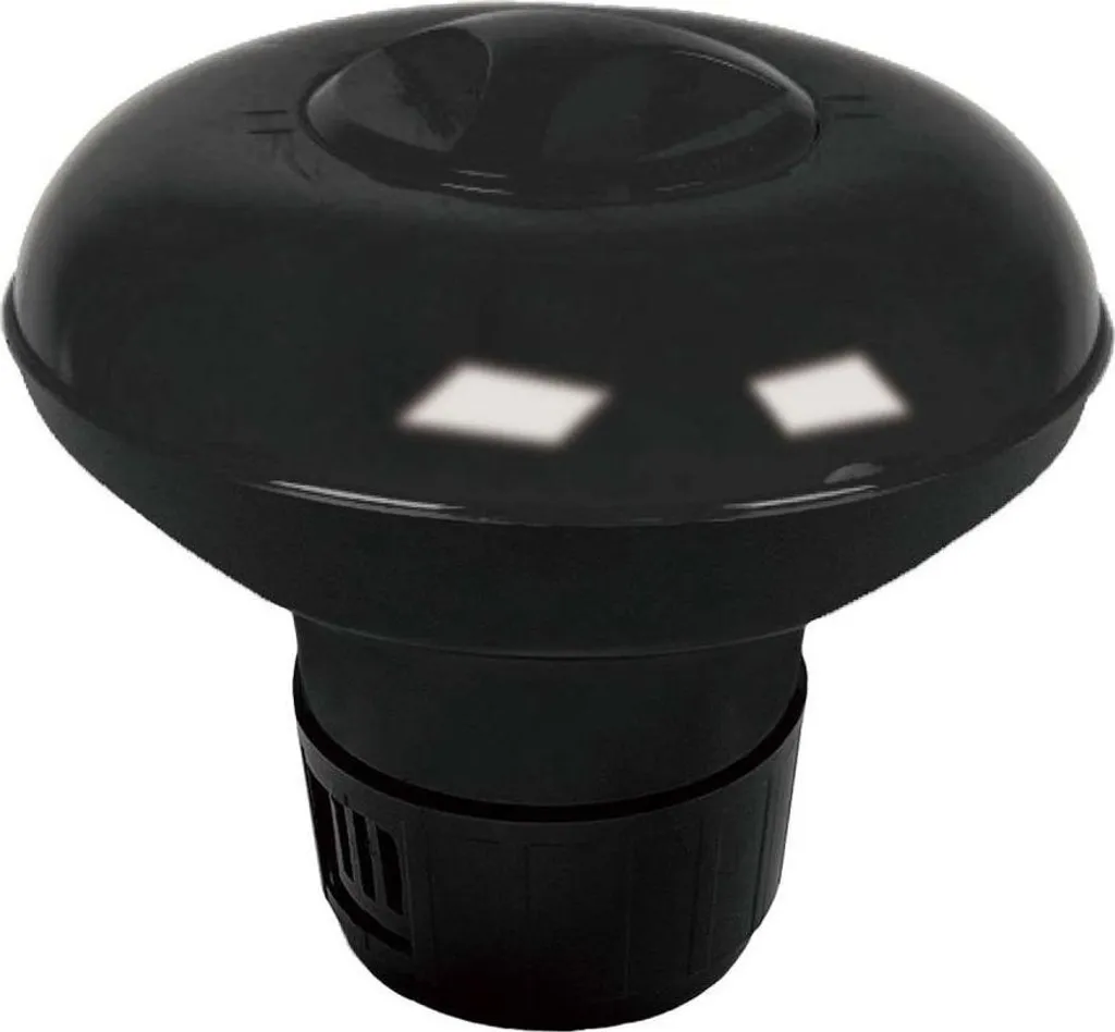 Galleggiante Piscina Extra Large NERO - Dispenser Pastiglie Cloro XXL