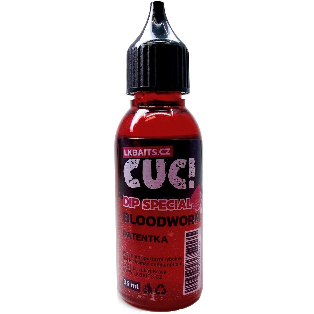 LK Baits CUC! dip speciál 35ml Příchuť: Patentka Obrázek produktu 