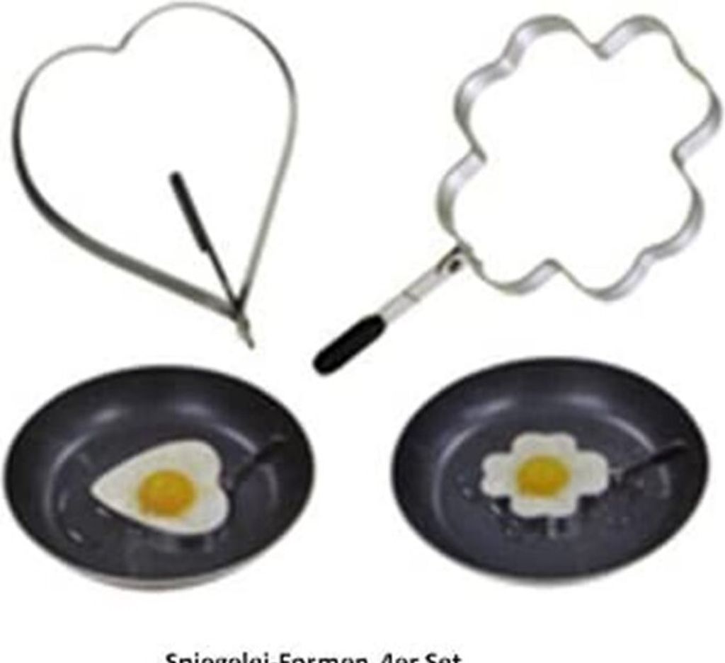 Eierform in Blumenform zur Zubereitung von Spiegelei in der Produktbild 