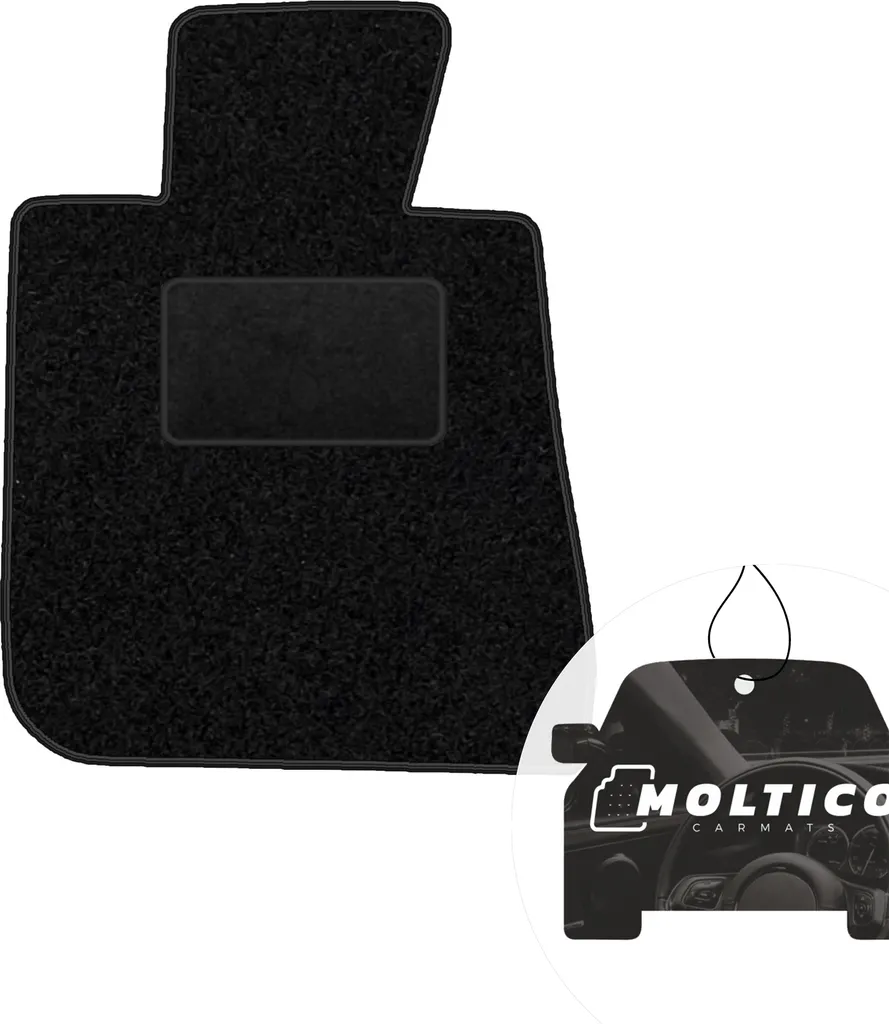 Tappetino Guida BMW E24 1975-1989 | Velluto Nero moto-MOLTICO Ricambio