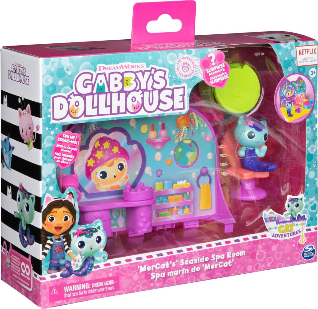Gabby's Dollhouse Deluxe Room Spielset - Wellness Raum mit Produktbild 
