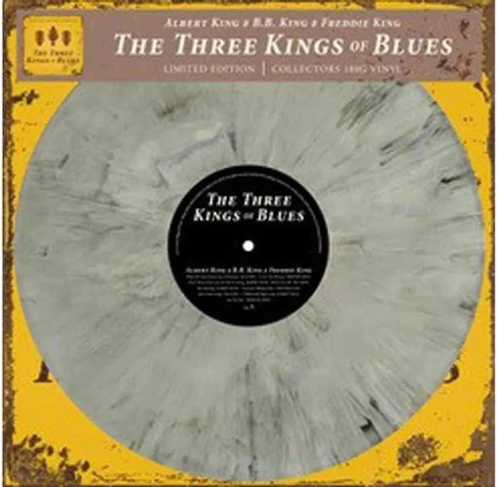 Album Vinyle Blues The Three Kings Of Blues 180g Disque Marbré Numéroté