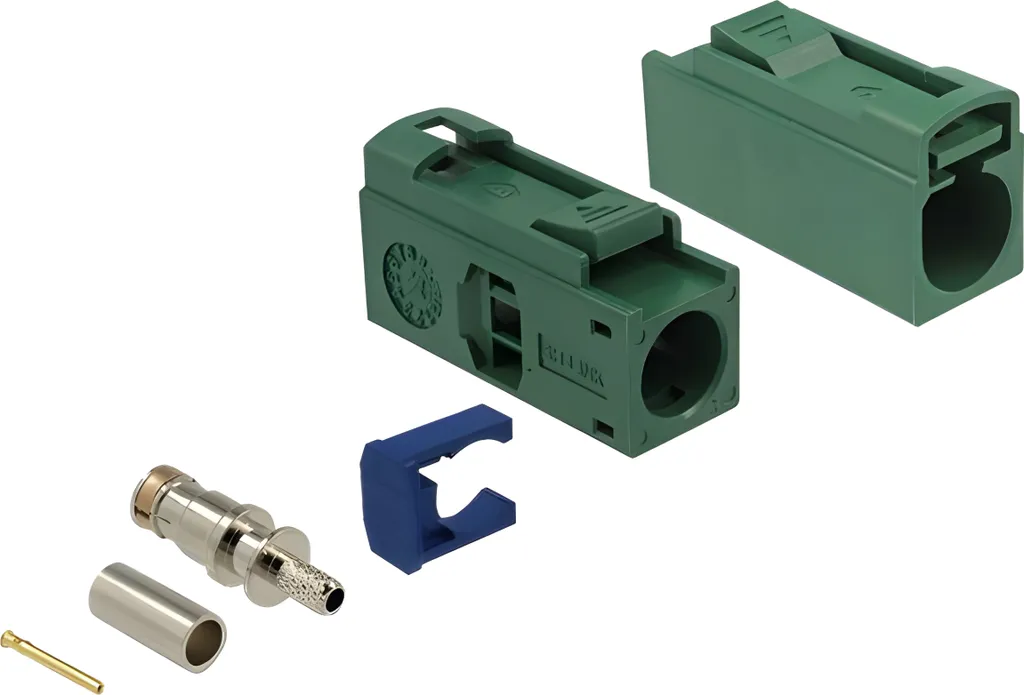 Adaptateur FAKRA E Femelle 25mm pour réparation antenne TV voiture DAB+