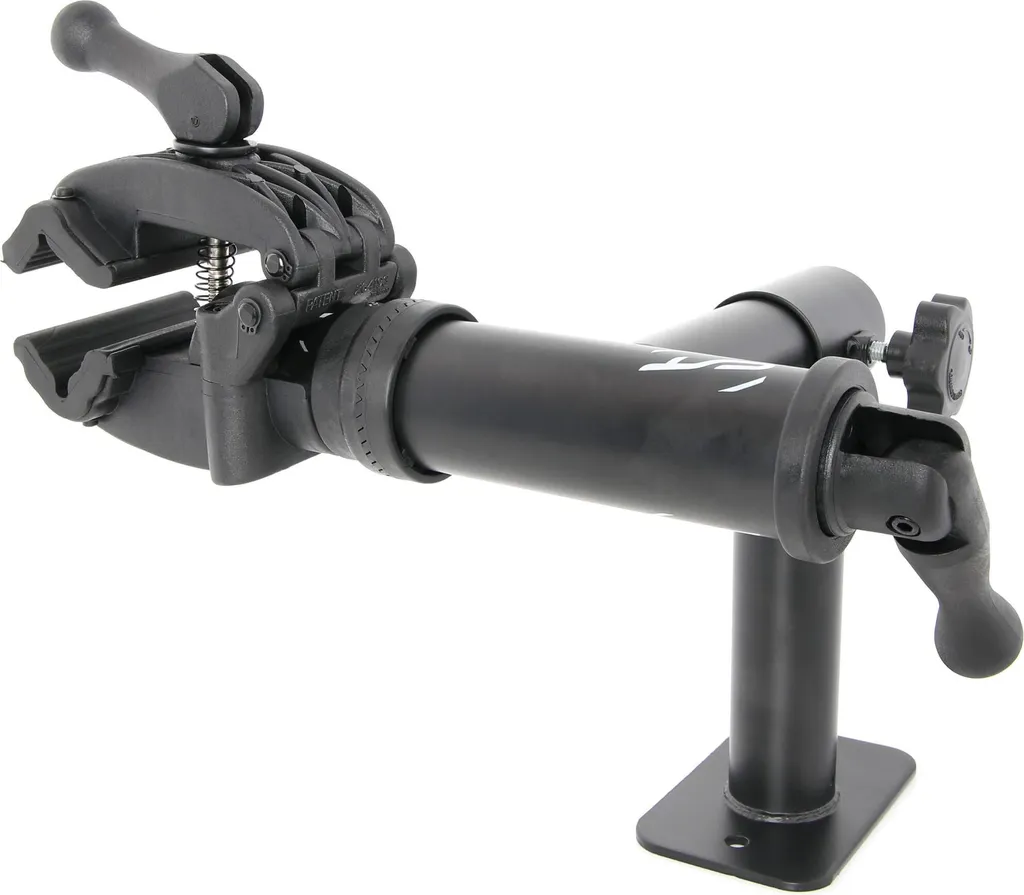 Support mural Contec Wall Ride robuste en acier noir pour cyclisme