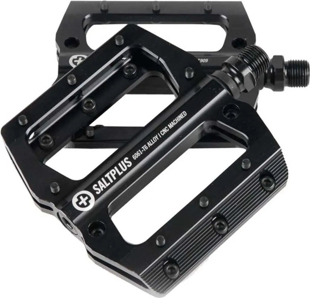 Pédales Saltbmx Echo Argent Robustes avec Axe Chromoly Taille Unique