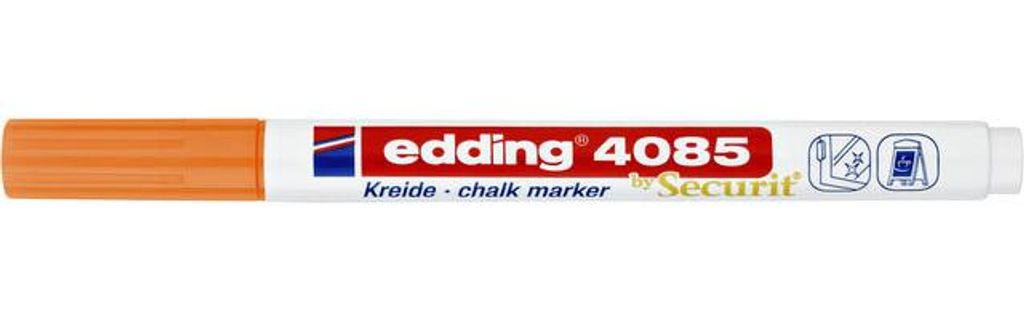 Edding - Kreidemarker 4085 rund 1-2mm neonorange | 10 Stück