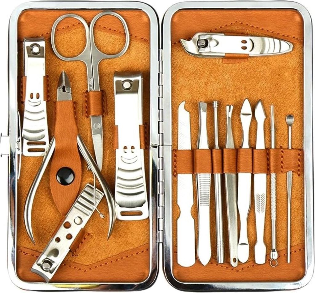 H&S zestaw do manicure 14 elementów - zestaw do pedicure ze Zdjęcie produktu 