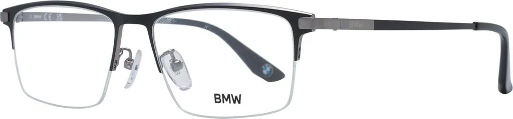 Lunettes BMW BW5048-H 002 54 en Titane Noir Mat - Monture Haut de Gamme