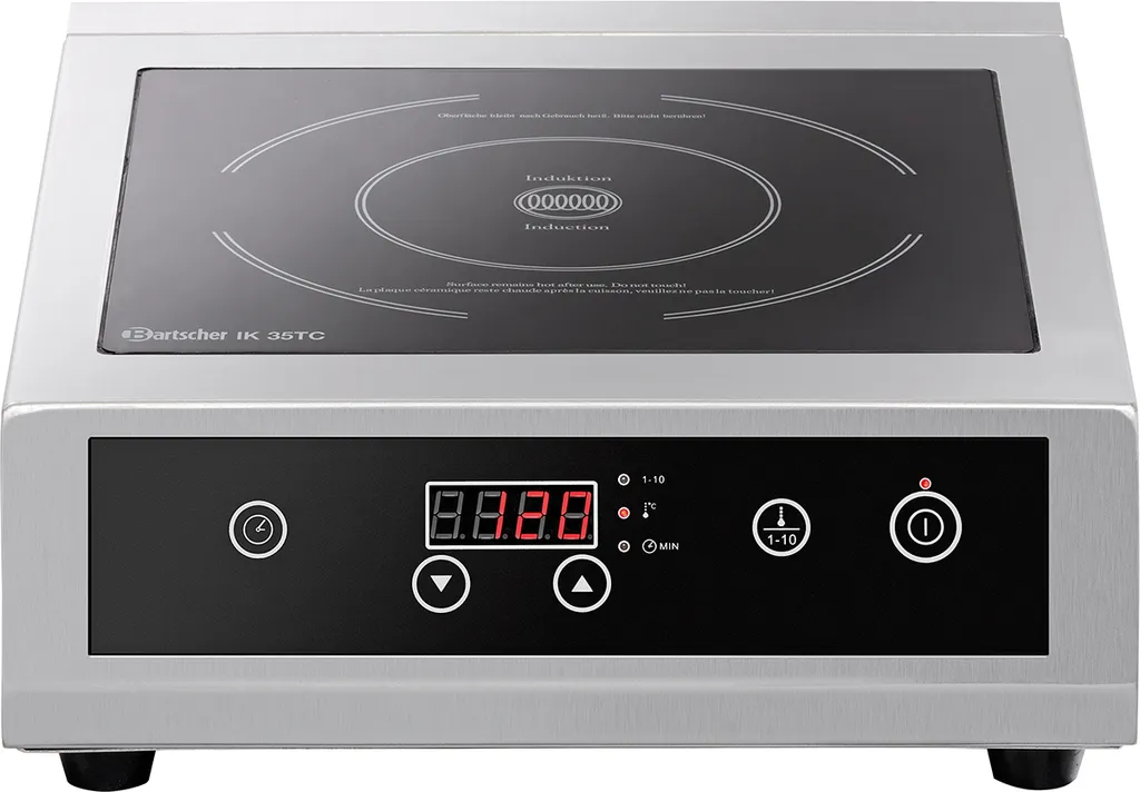 Réchaud induction 3500W IK 35TCS - Commande tactile et châssis robuste - 3