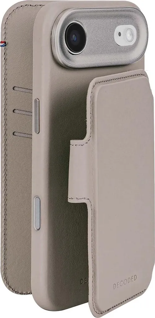 Housse Portefeuille iPhone 17 Decoded Cuir Magsafe Coque Détachable - 2