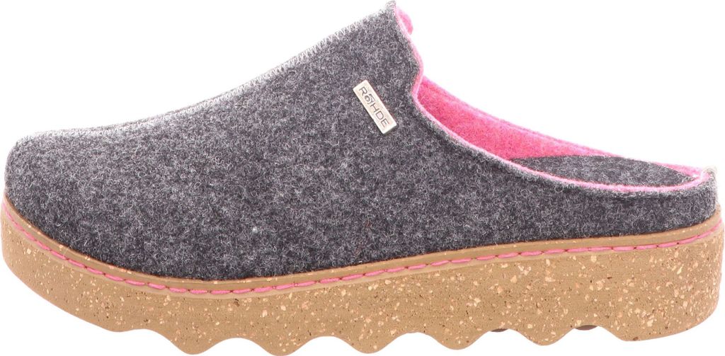 Rohde Pantoffels Open  Pantoffels Open - Donkergrijs - Maat Image du produit 