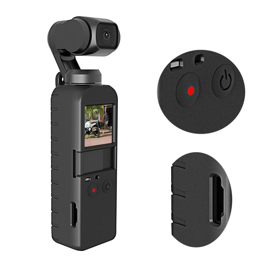 Fenmaru Silikonhülle Für DJI Osmo 360 - Stoßfester Schutz Mit Objektivkappe