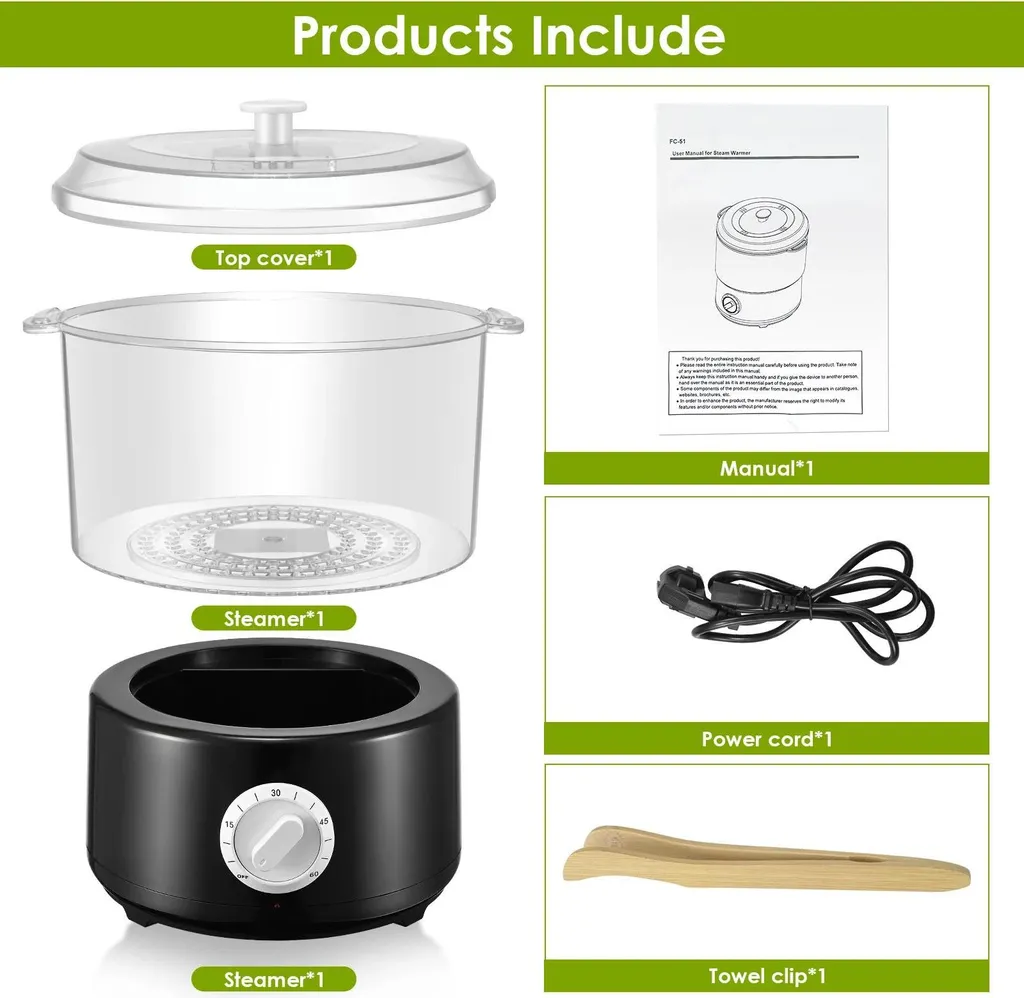 Scaldasalviette Professionale a Vapore Giallo 94°C - Per Centri Estetici