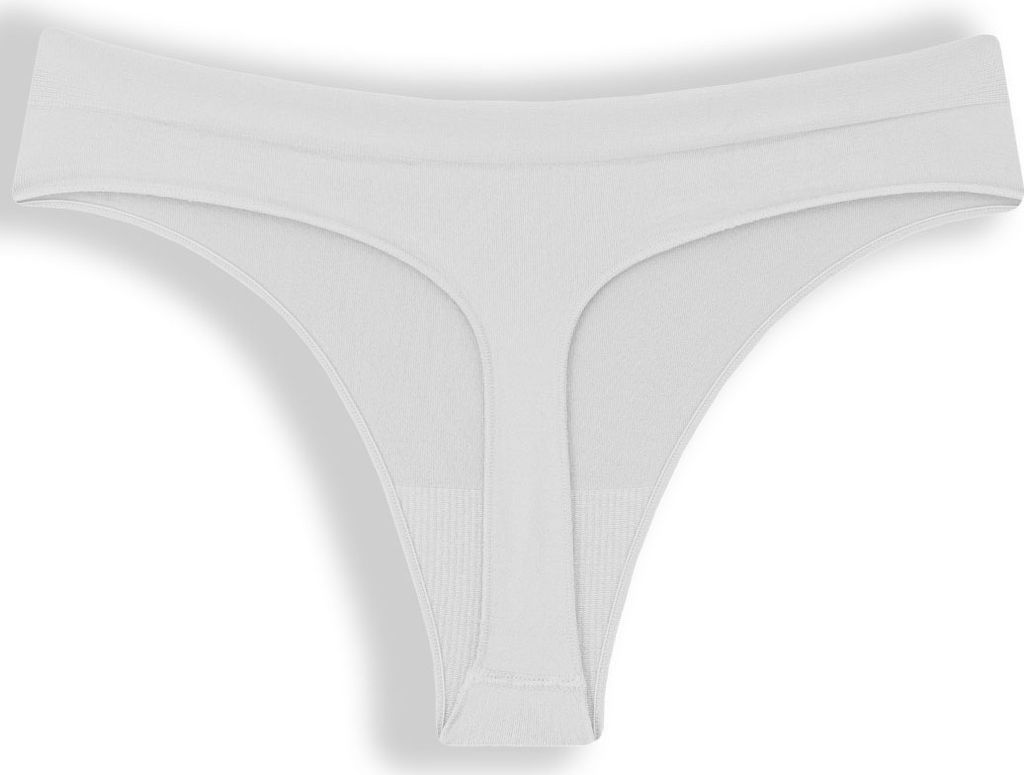 Damen Unsichtbare Tangas STRING INVISIBLE bianco-S/M (2/3)