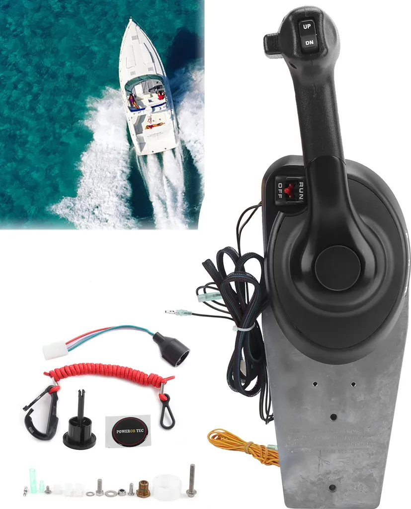 Commande à distance 8M0011213 pour pilotage fluide de moteur Mariner - 4