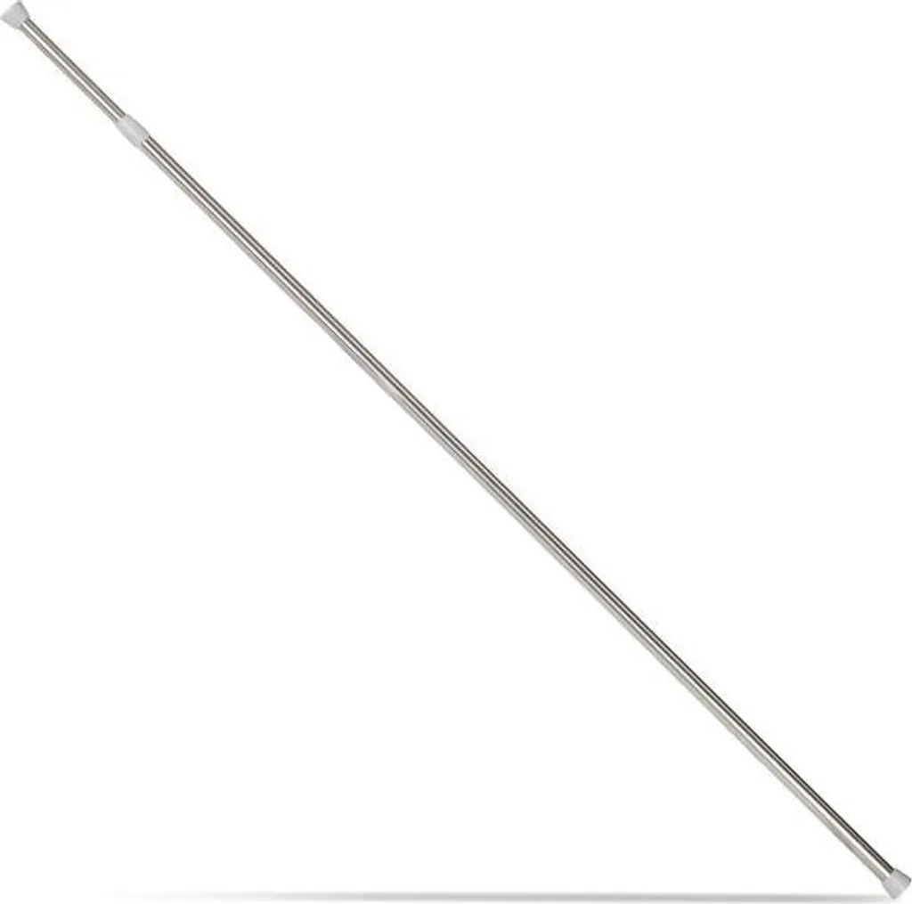 Bastone Tenda Doccia Telescopico Inox | Sicuro per Tutta la Famiglia