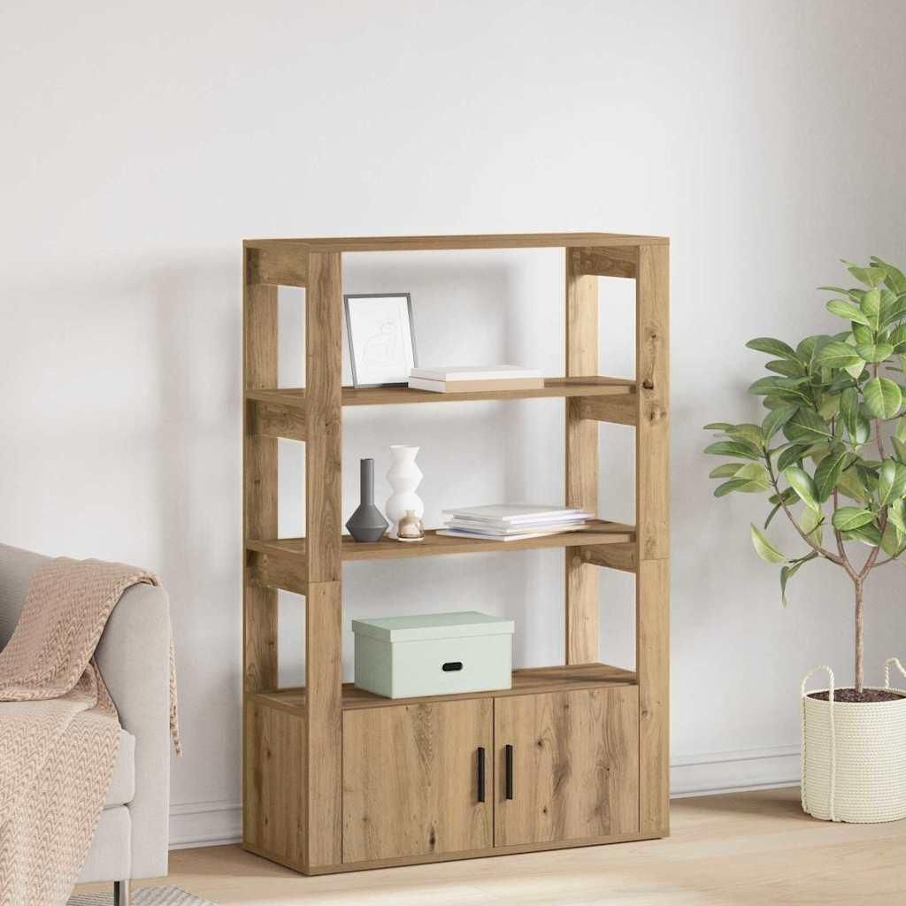 "im Sonderangebot"Sideboard/Kommode - elegantes Design - Buffetschrank - Artisan-Eiche 30x80x119.5cm Holzwerkstoff DE509619 - Kommoden