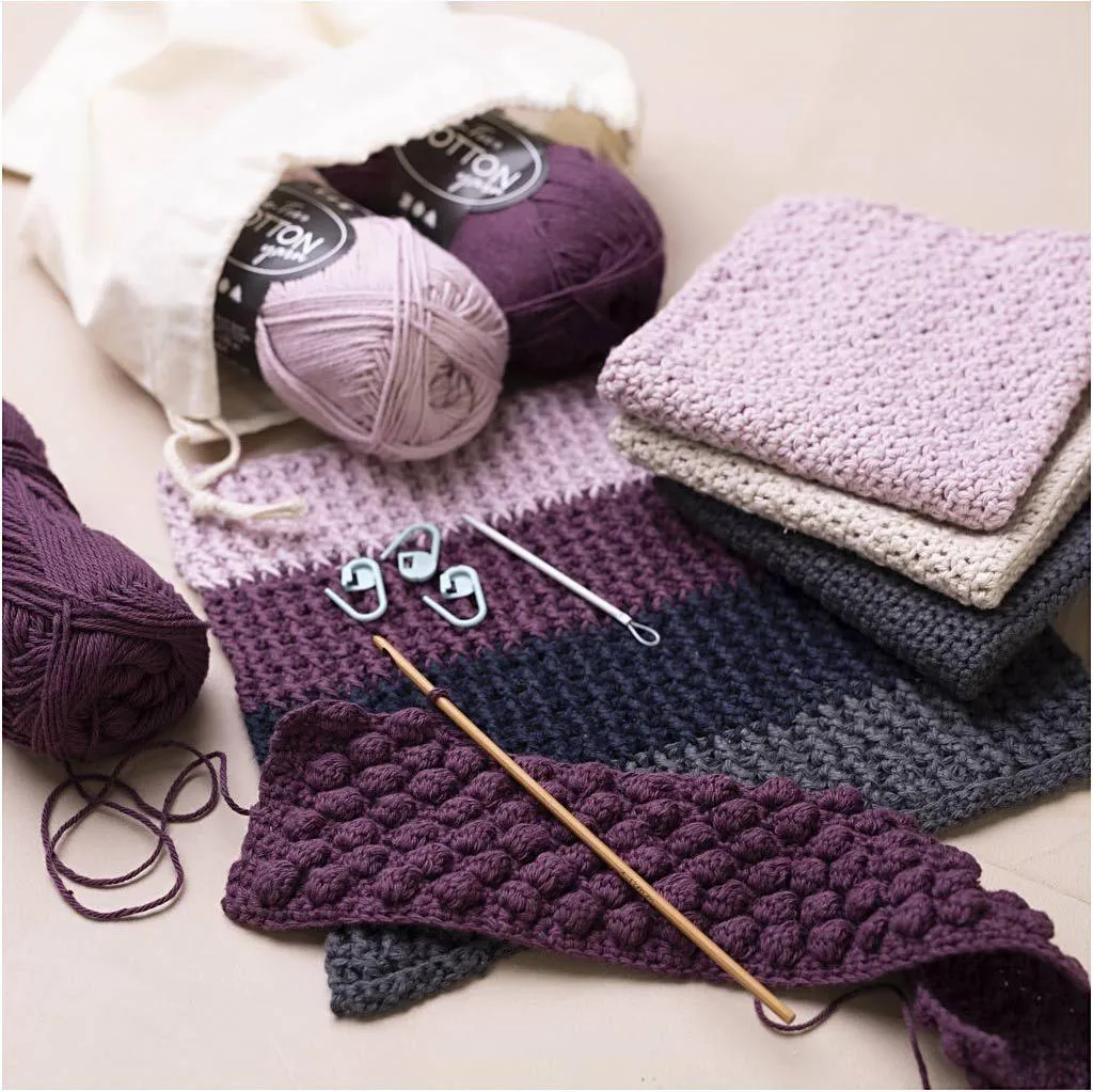 Ensemble de départ Crochet : Coffret Créatif pour apprendre pas à pas - 9
