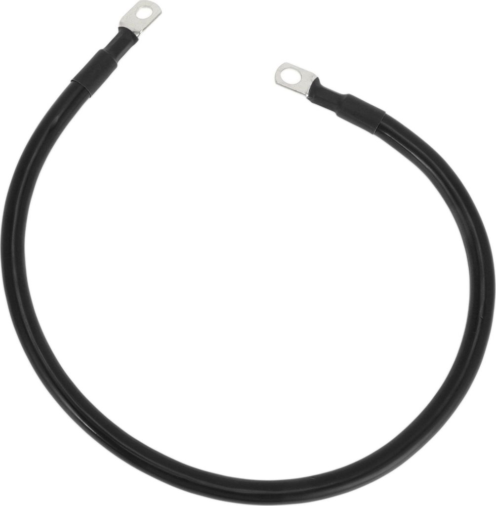 1 Stk. Batterie-Wechselrichterkabel 2 AWG Gauge 2FT 3/8" Lug 5/16" Lug Batteriekabel Universal für Auto Fahrzeug Boot Wohnmobil Solar verzinntes K...