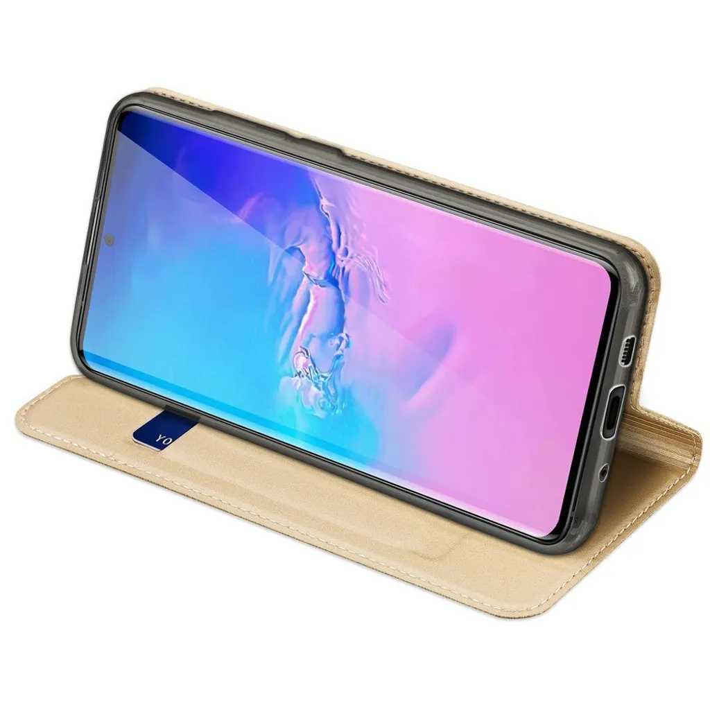 Cover Samsung S20 Oro DUX DUCIS Skin Pro | Wallet Case Sottile - 15