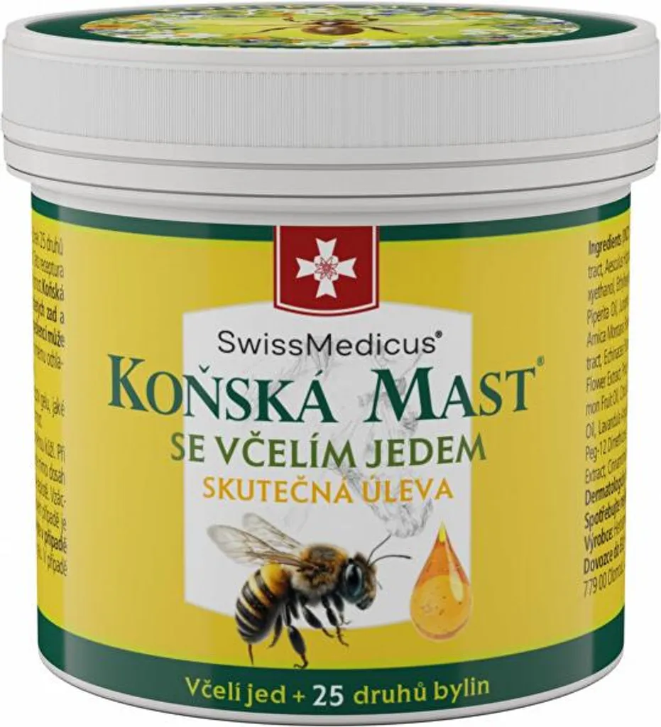 Baume de Cheval au Venin d'Abeille 150 ml - Gel de Massage Relaxant