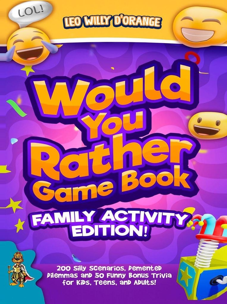 Would You Rather Game Book | Family Activity Edition!
