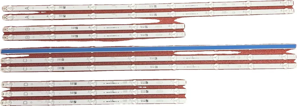 Barre LED aluminium 780mm réglable avec source lumineuse intégrée