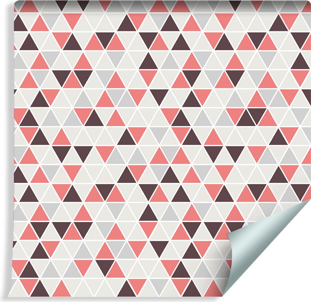 10m VLIES TAPETE Rolle Geometrie Muster Ornamente Dreiecke XXL