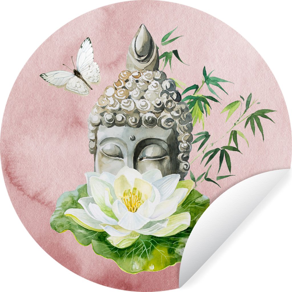MuchoWow - Mauerkreis - Wand Bilder - Wandsticker - Wohnzimmer Dekoration - Dekoration für die Wände - Aluminium - Babyzimmer