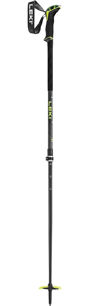 Leki Guide 2 bâtons avec système Speed Lock 2 Plus noir et jaune