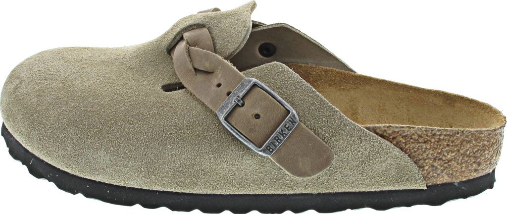 Birkenstock Boston Braided Suede 1026694 (39/taupe) Produktbild 