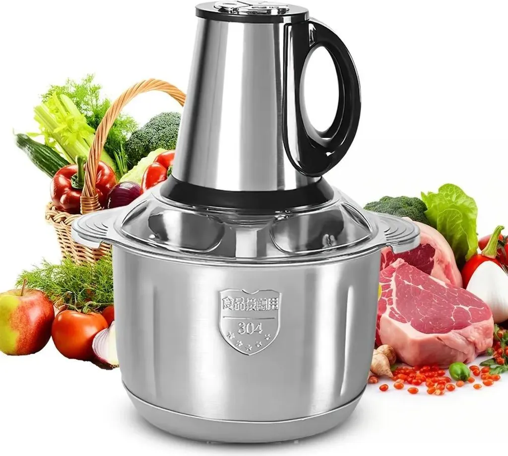 Hachoir électrique familial 5L pour préparer vos farces et légumes maison