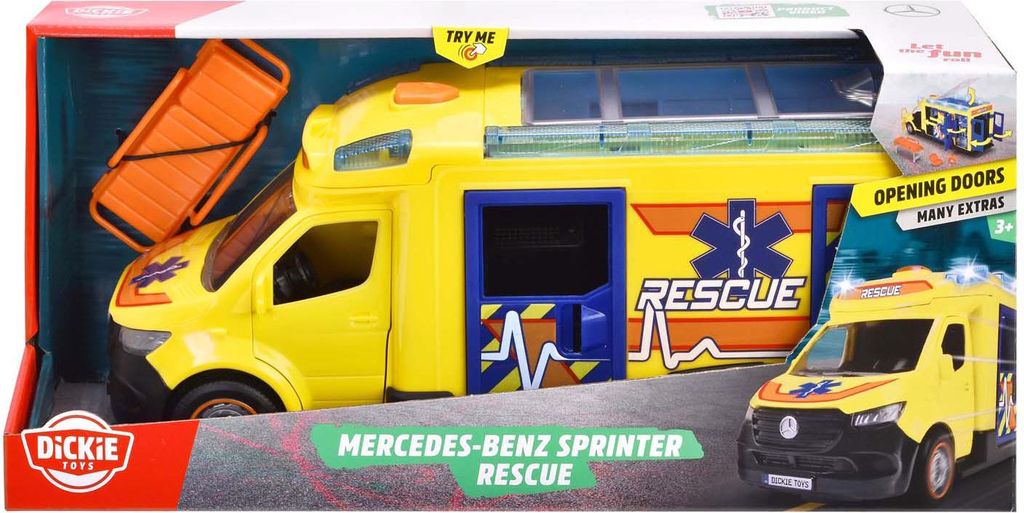 Dickie Toys Mercedes-Benz Sprinter Rescue