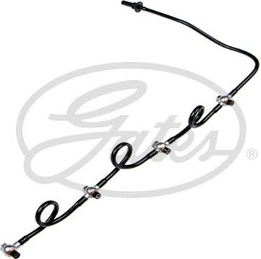 GATES MFL1233 Kraftstoffschlauch OE 1128060 kompatibel mit Transit, Mondeo