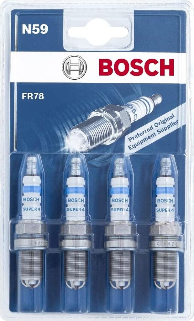 Bosch Original Zündkerzen Auto 4er Set N59 FR78 0 242 232 801